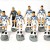 Subbuteo Andrew Table Soccer Greece 2004 European Champions only 12 figures no bases
